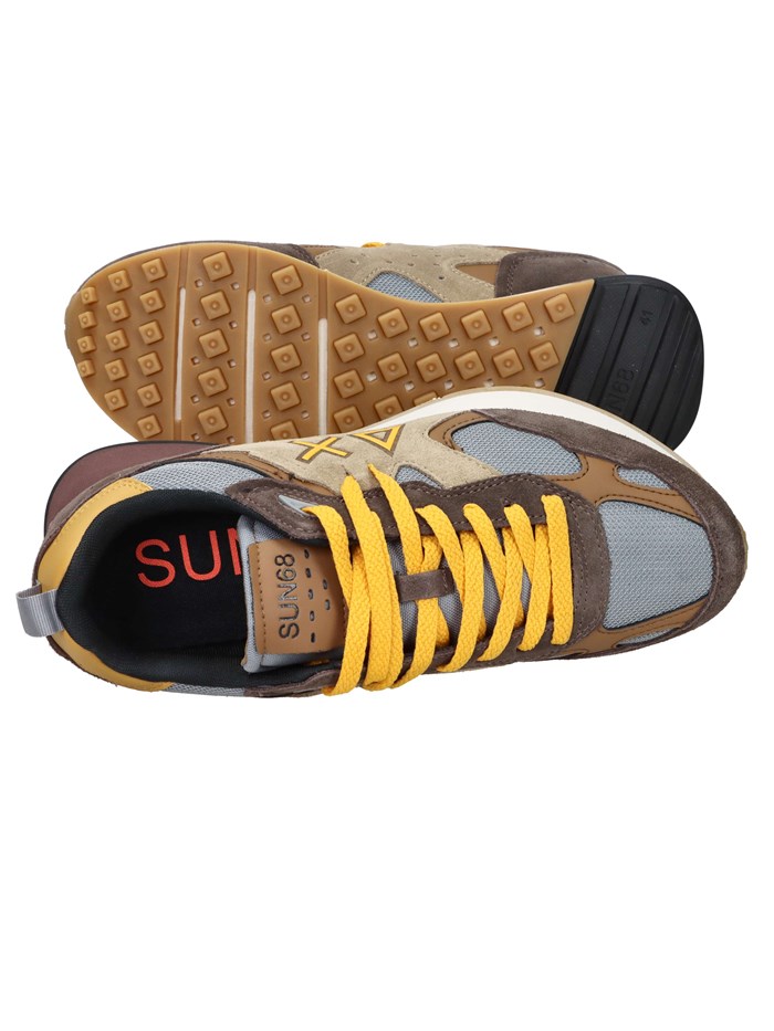 SNEAKERS BASSA Z45116 MARRONE
