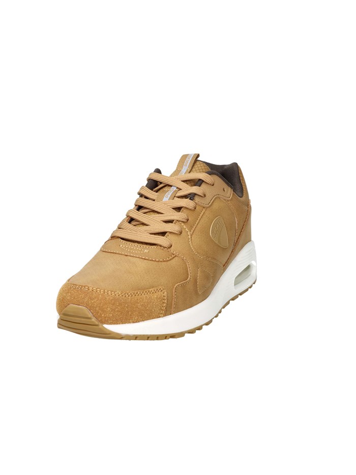 SNEAKERS BASSA DU25M110 SENAPE