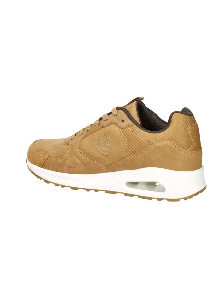 SNEAKERS BASSA DU25M110 SENAPE