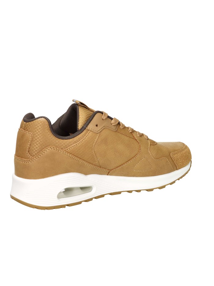 SNEAKERS BASSA DU25M110 SENAPE