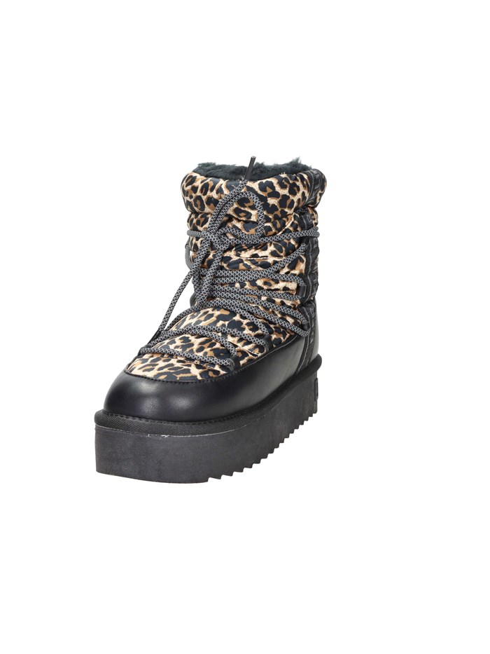 STIVALETTI BASSI DFSH371017 NERO/BEIGE