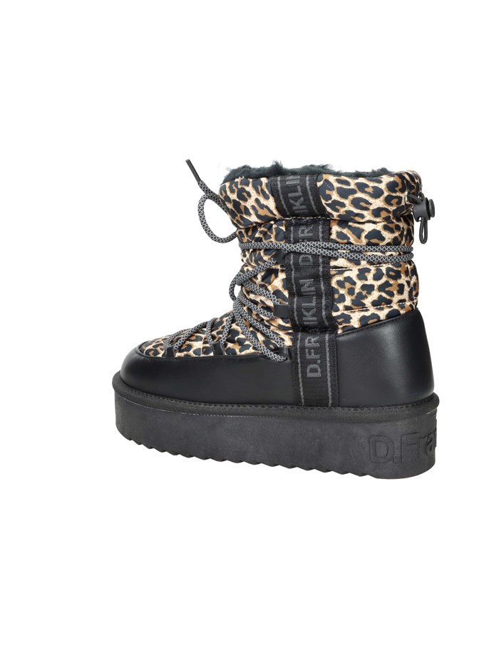 STIVALETTI BASSI DFSH371017 NERO/BEIGE