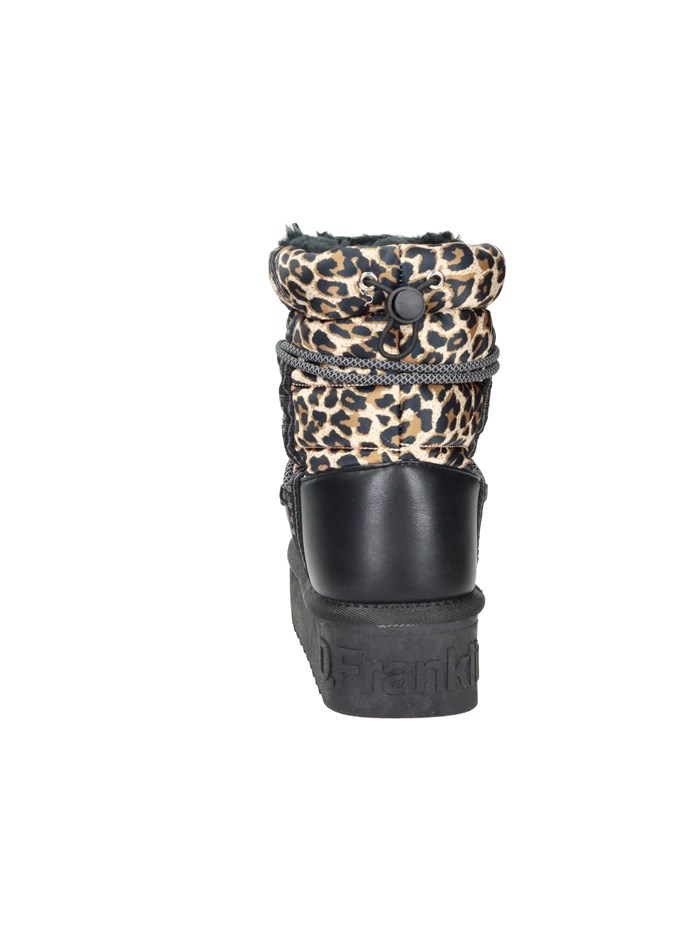 STIVALETTI BASSI DFSH371017 NERO/BEIGE