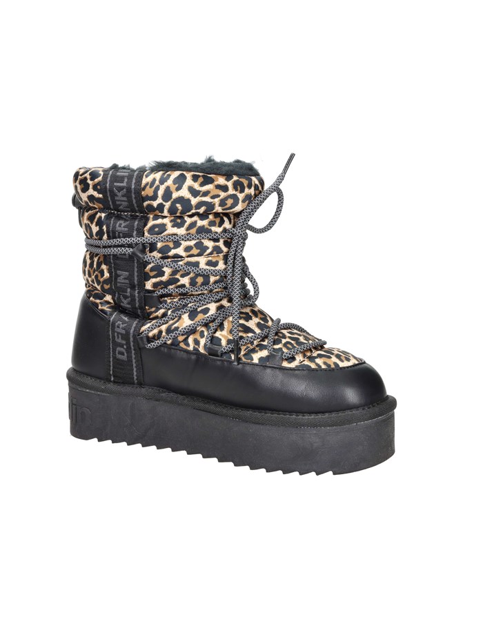 STIVALETTI BASSI DFSH371017 NERO/BEIGE