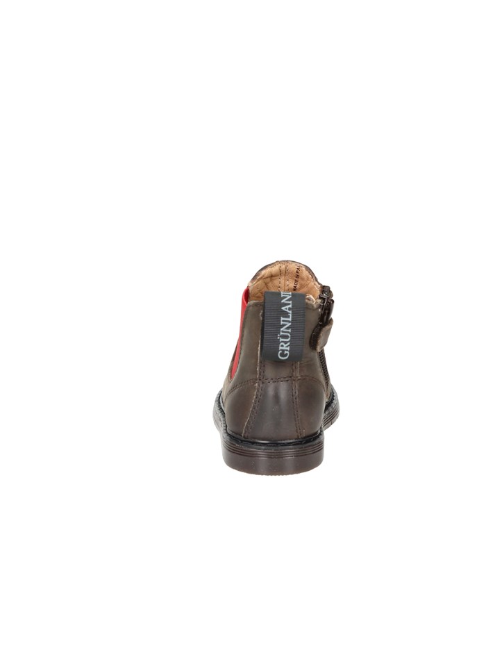 STIVALETTI BASSI PP0482-88 MARRONE