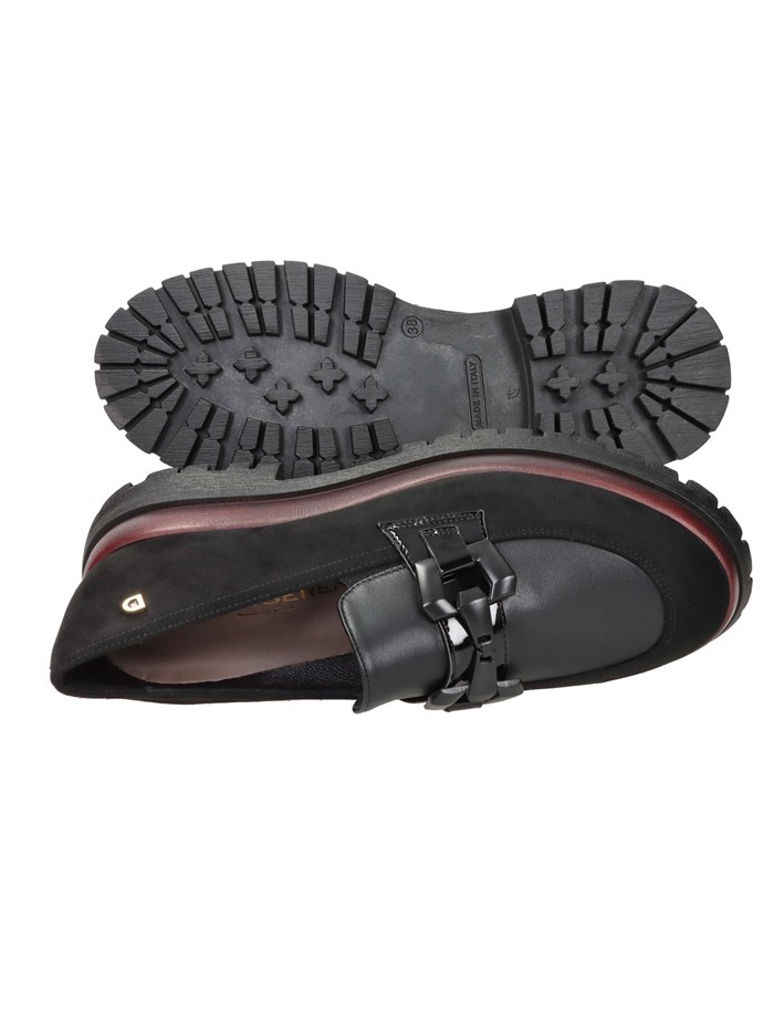 MOCASSINO 2P5777DM NERO/BORDEAUX