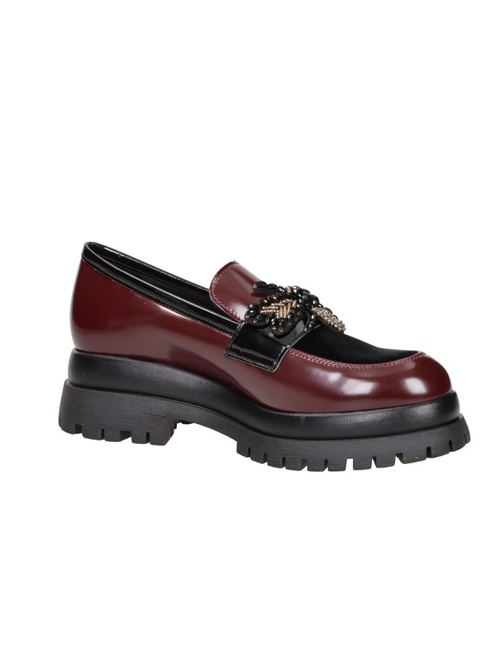 MOCASSINO 2P5775DS NERO/BORDEAUX