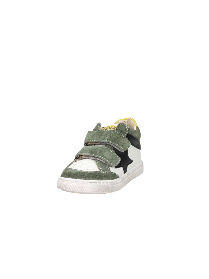 SNEAKERS BASSA C6503.61 BIANCO/VERDE