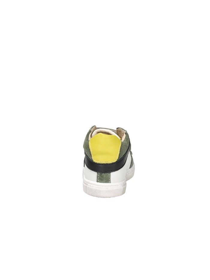 SNEAKERS BASSA C6503.61 BIANCO/VERDE