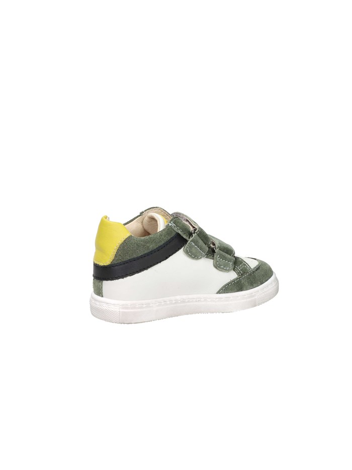 SNEAKERS BASSA C6503.61 BIANCO/VERDE