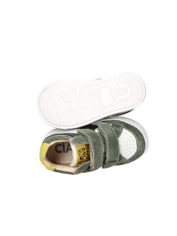 SNEAKERS BASSA C6503.61 BIANCO/VERDE