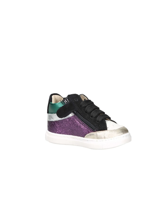 SNEAKERS BASSA C6502.01 BIANCO/ORO