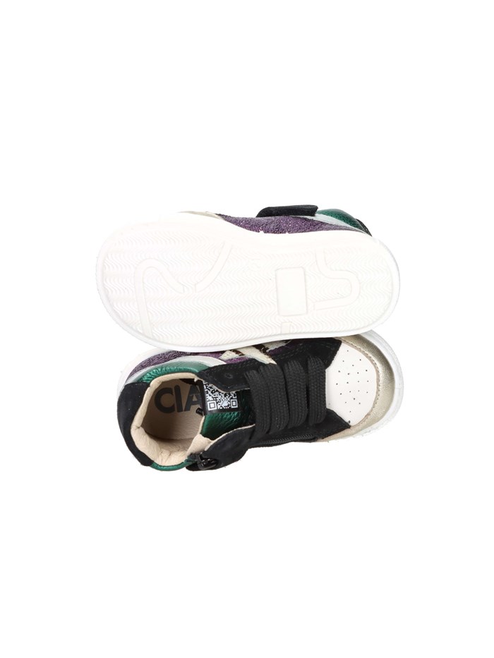 SNEAKERS BASSA C6502.01 BIANCO/ORO