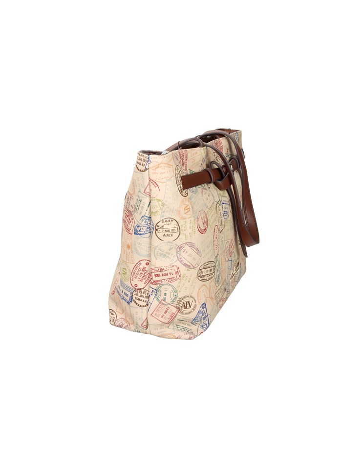 BORSA A SPALLA ALVB7122 NATURALE