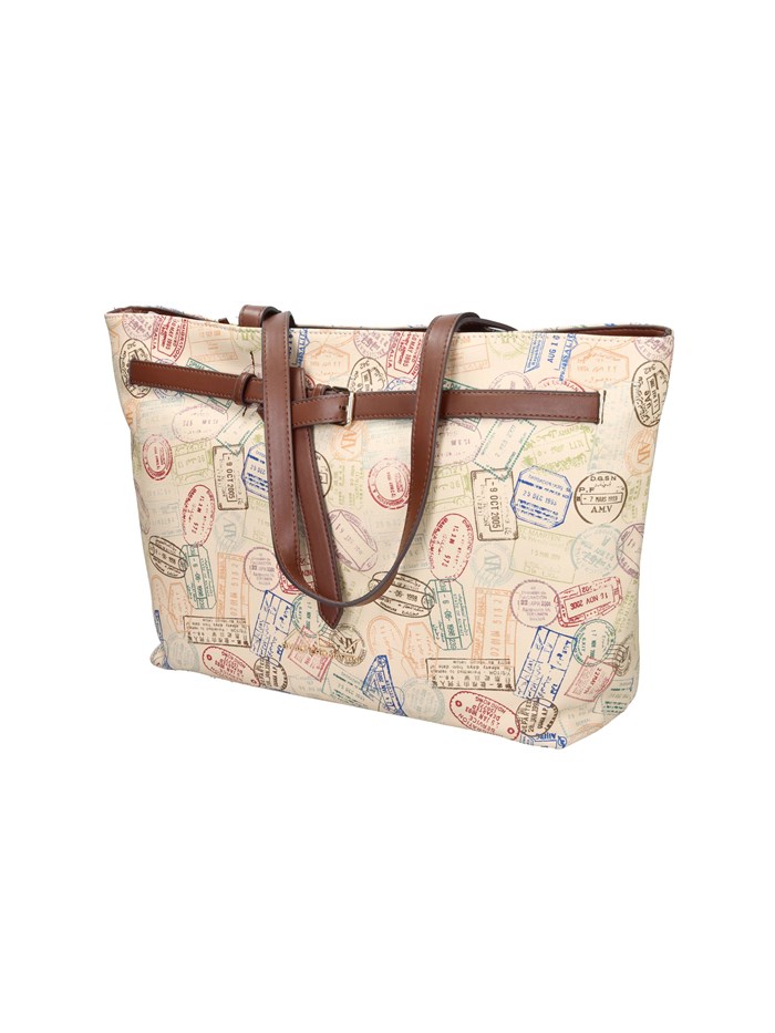 BORSA A SPALLA ALVB7122 NATURALE