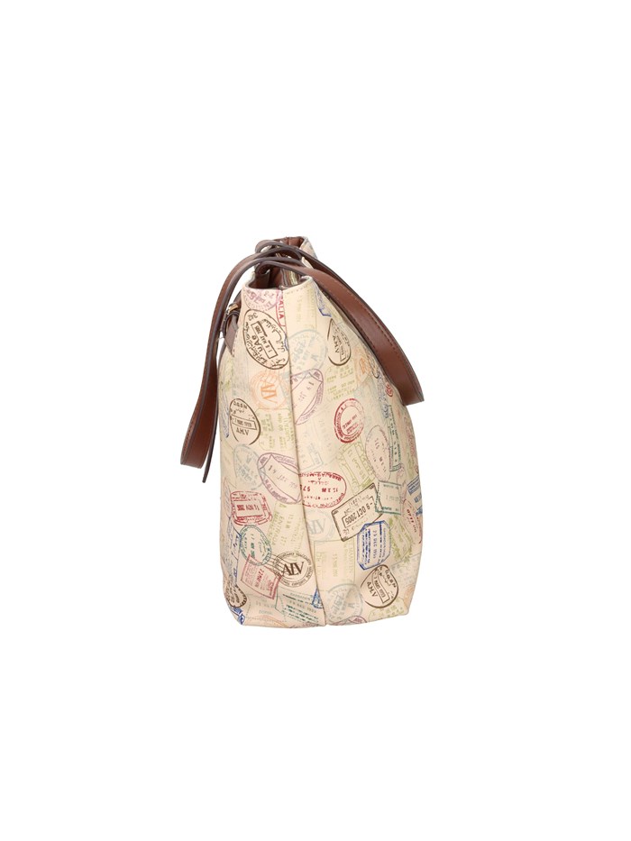 BORSA A SPALLA ALVB7122 NATURALE
