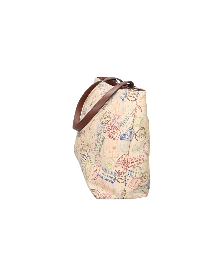 BORSA A SPALLA ALVB7122 NATURALE