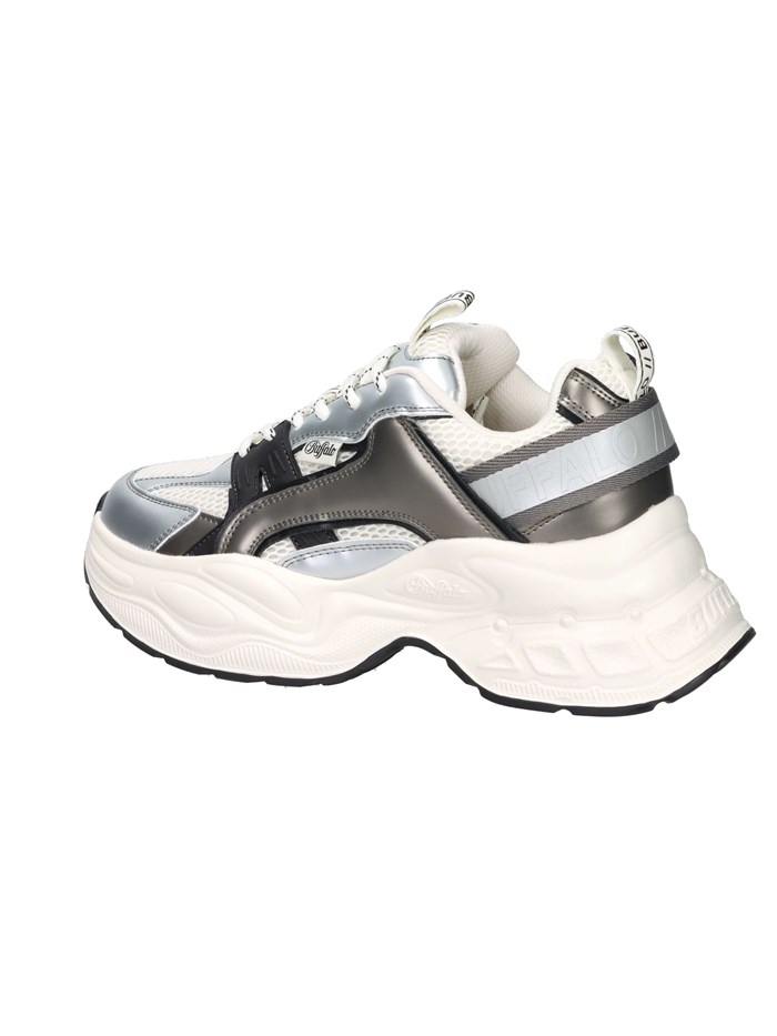 SNEAKERS BASSA BN1636568 BIANCO/ARGENTO