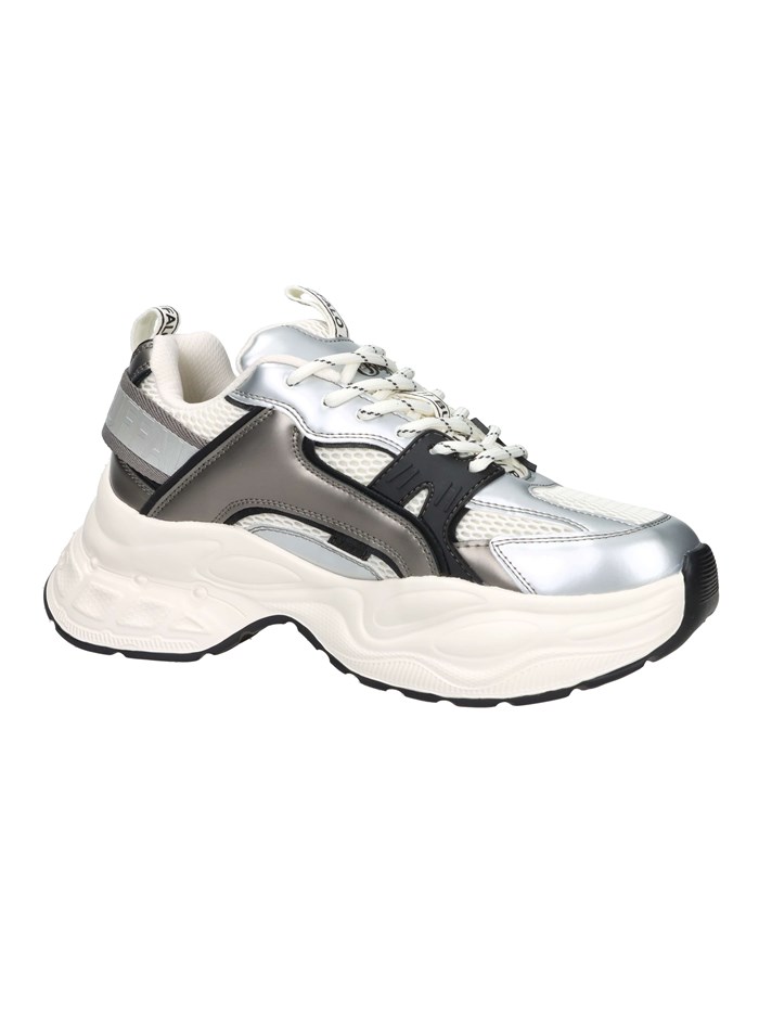 SNEAKERS BASSA BN1636568 BIANCO/ARGENTO