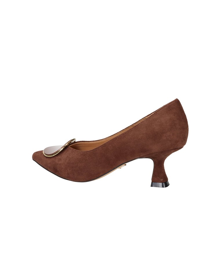 DECOLLETE' GD326 MARRONE