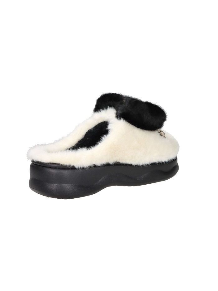 CIABATTA INVERNALE 9261 BIANCO/NERO