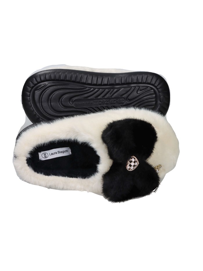 CIABATTA INVERNALE 9261 BIANCO/NERO