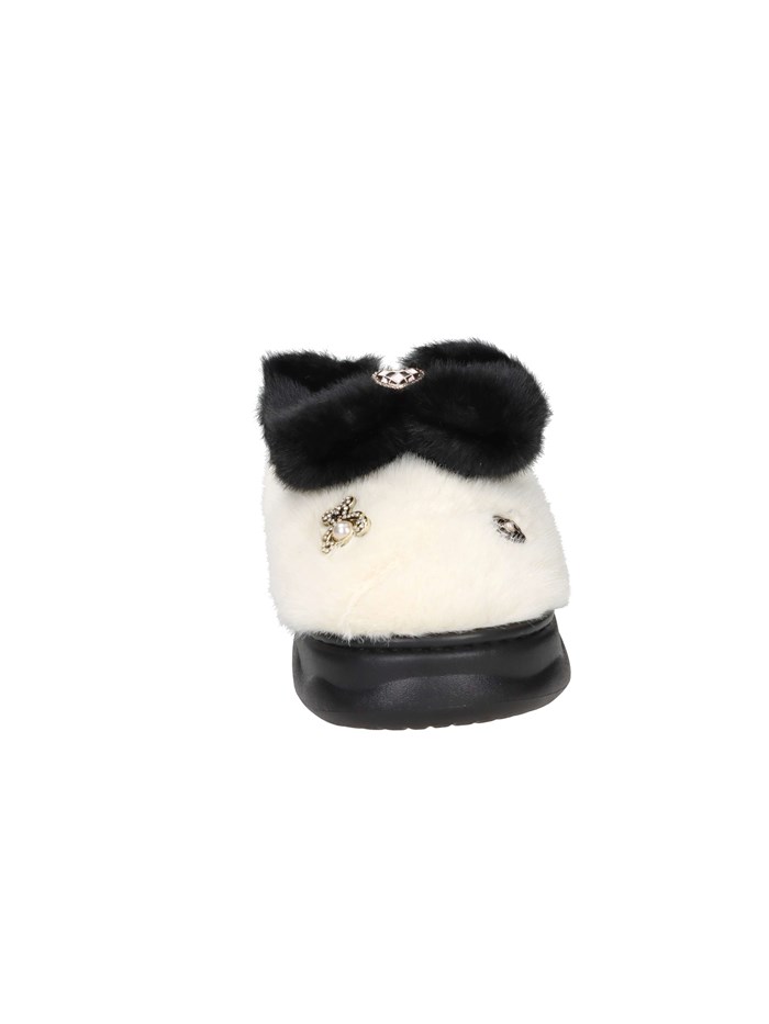 CIABATTA INVERNALE 9261 BIANCO/NERO