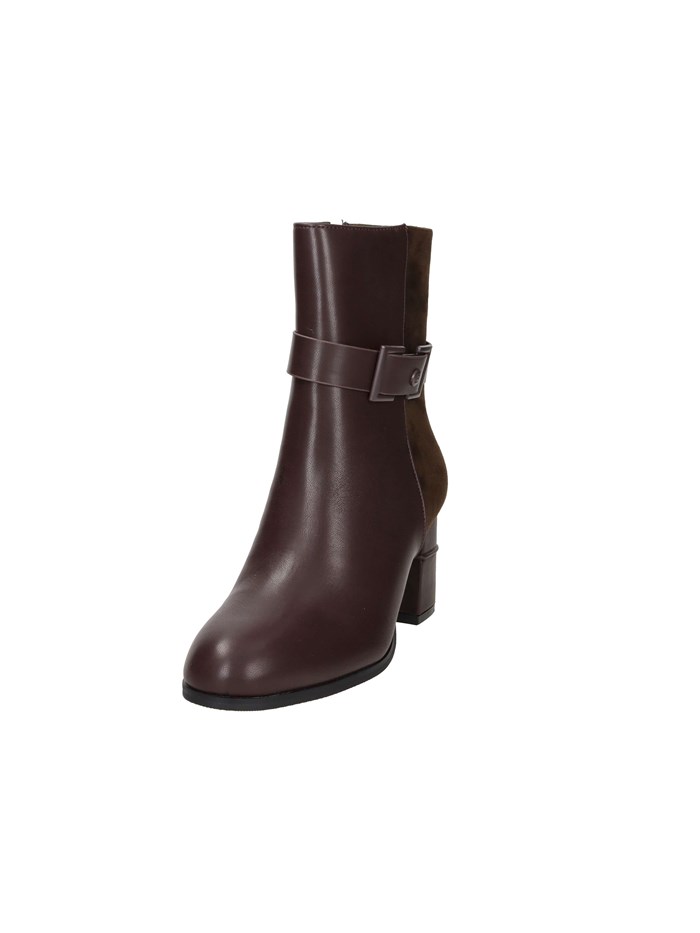 STIVALETTI TACCO 9376 MARRONE