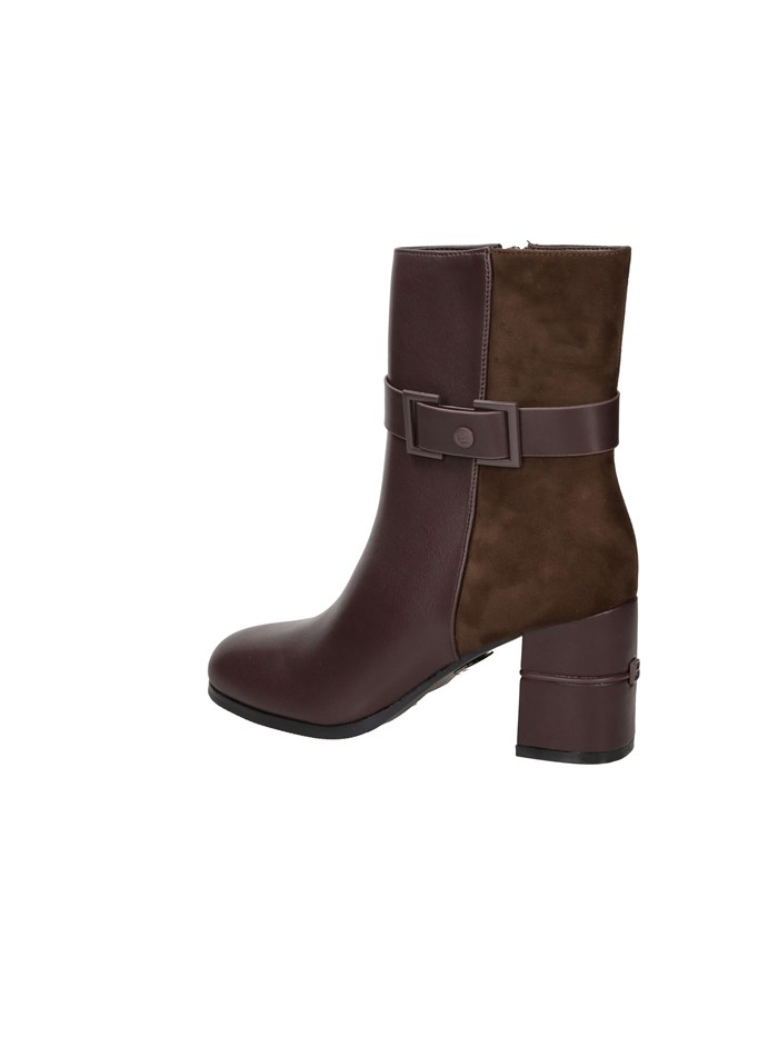 STIVALETTI TACCO 9376 MARRONE