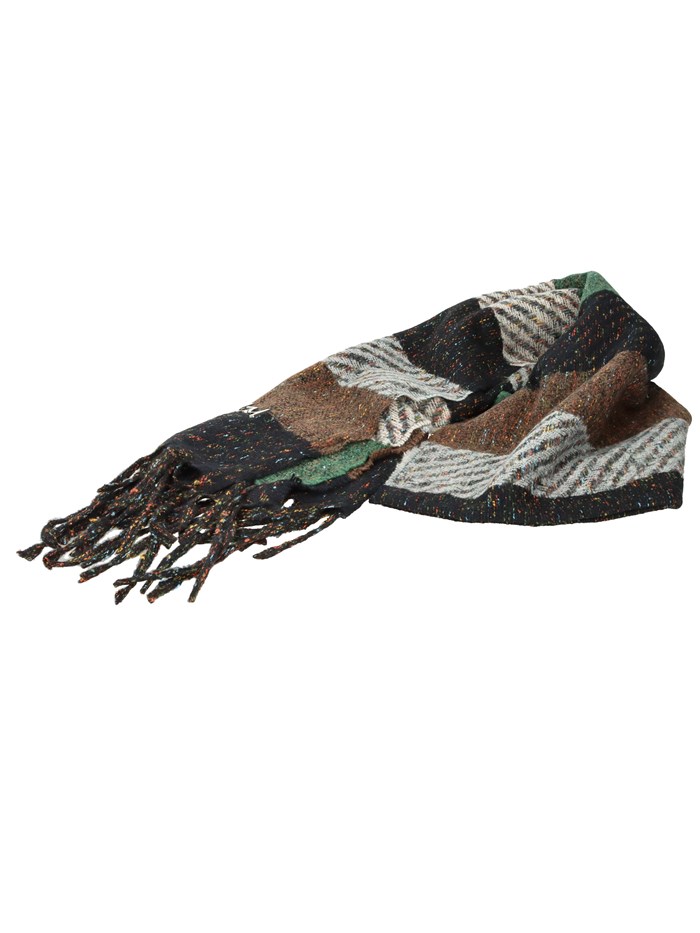 SCIARPA 20BYB25510219 VERDE/NERO