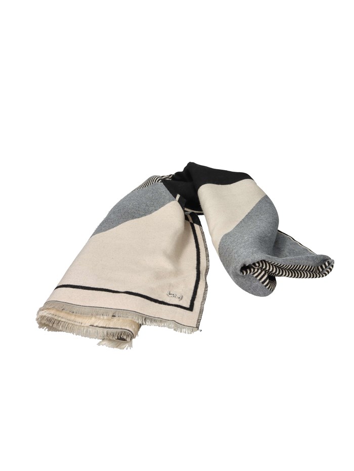 SCIARPA 20BYB23855019 NERO/BEIGE