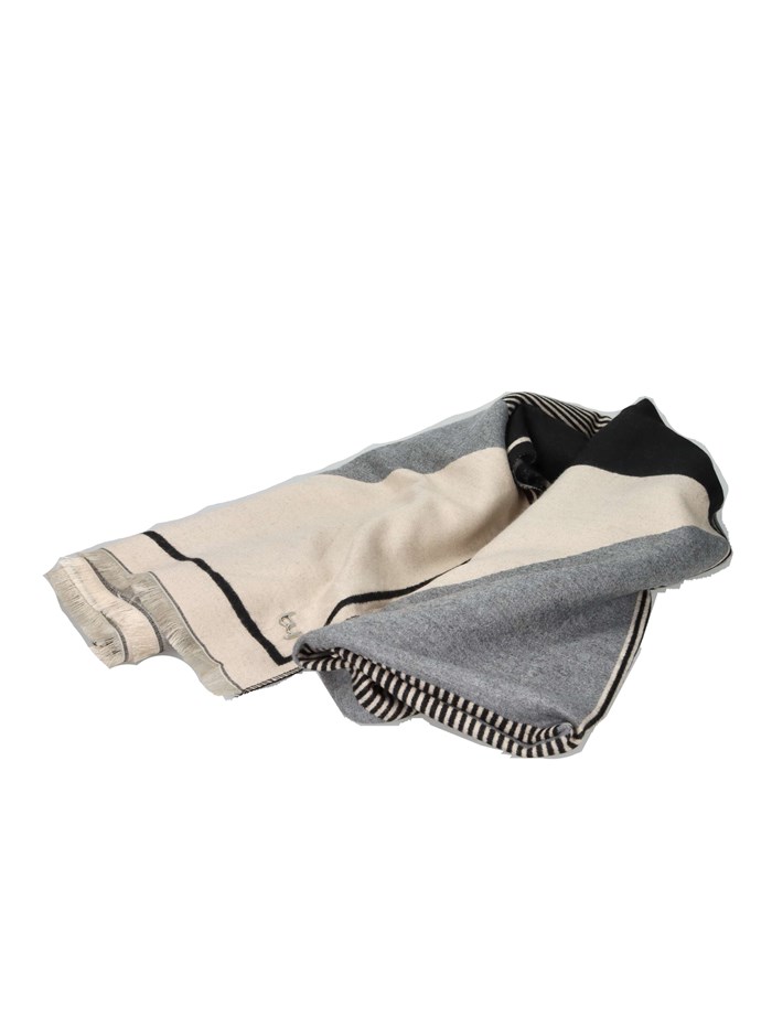 SCIARPA 20BYB23855019 NERO/BEIGE