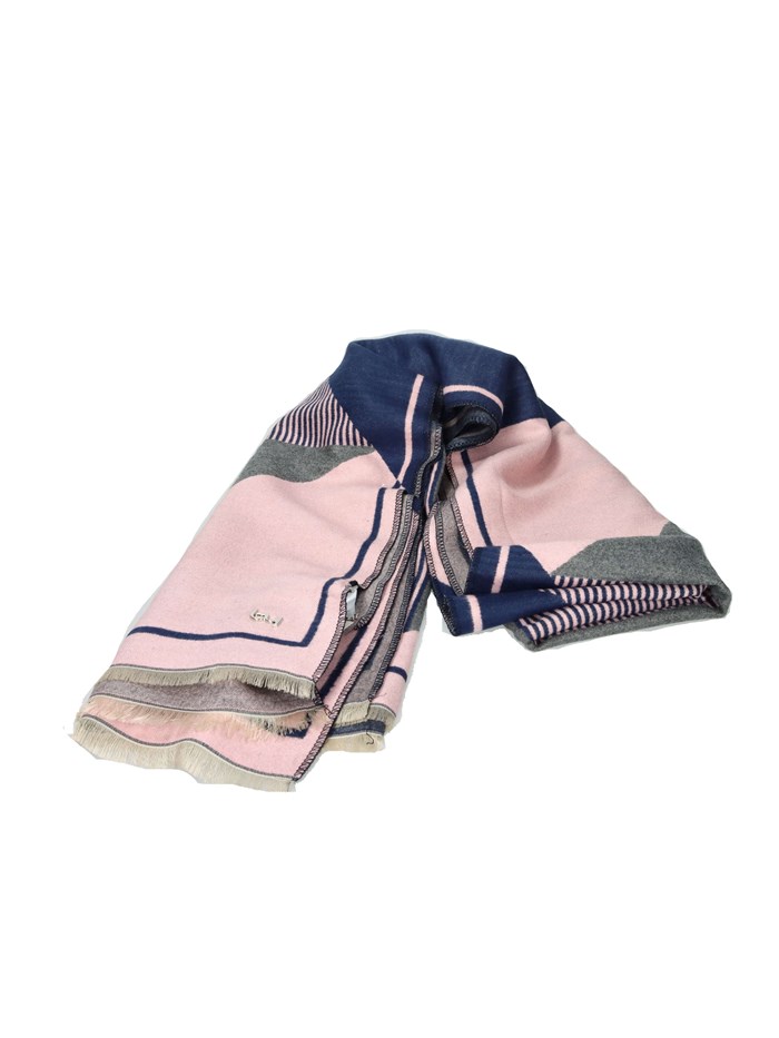 SCIARPA 20BYB23855019 BLU/ROSA