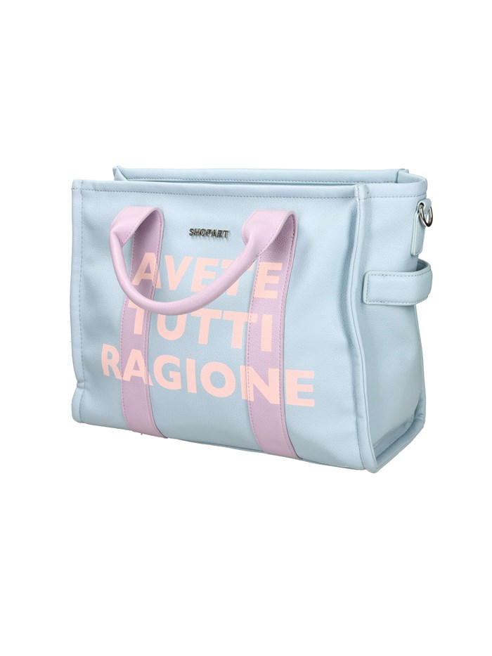 BORSA A MANO SAAF241152 CELESTE