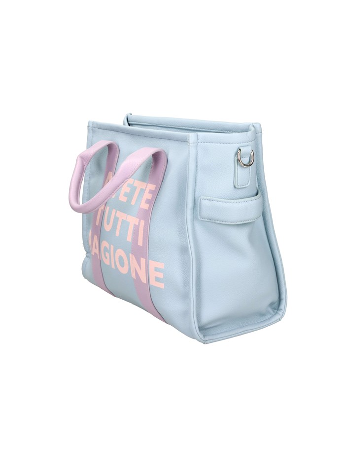 BORSA A MANO SAAF241152 CELESTE
