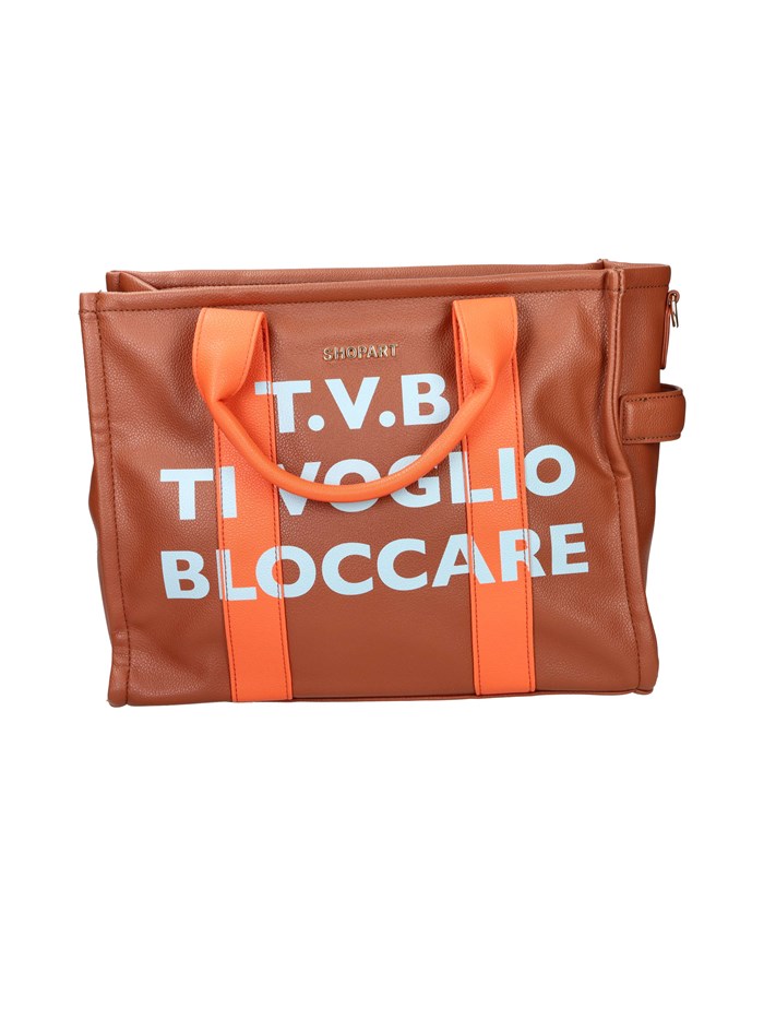 BORSA A MANO SAAF241153 MARRONE