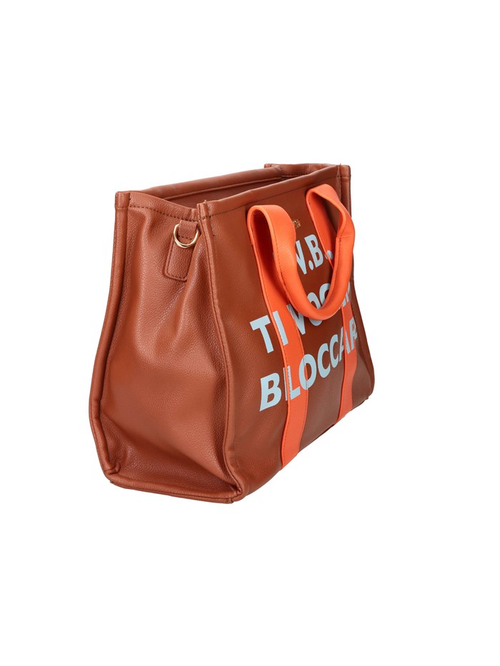 BORSA A MANO SAAF241153 MARRONE