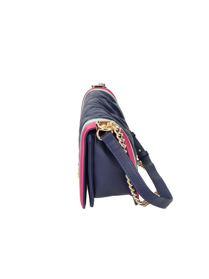 BORSA A SPALLA SAAF241119 BLU/FUXIA