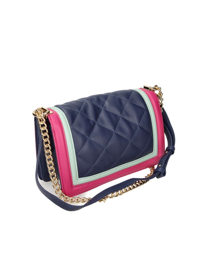 BORSA A SPALLA SAAF241119 BLU/FUXIA