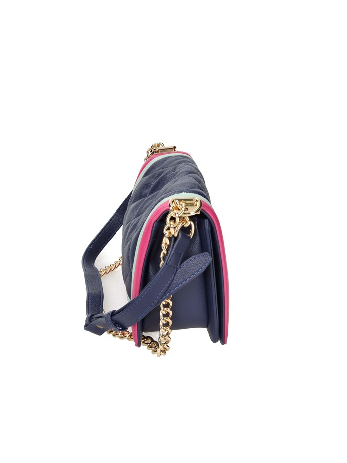 BORSA A SPALLA SAAF241119 BLU/FUXIA