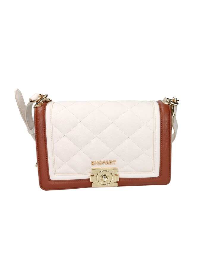 BORSA A SPALLA SAAF241117 BEIGE/CUOIO