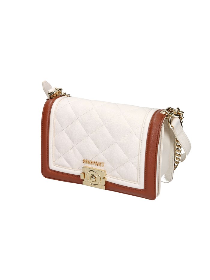 BORSA A SPALLA SAAF241117 BEIGE/CUOIO