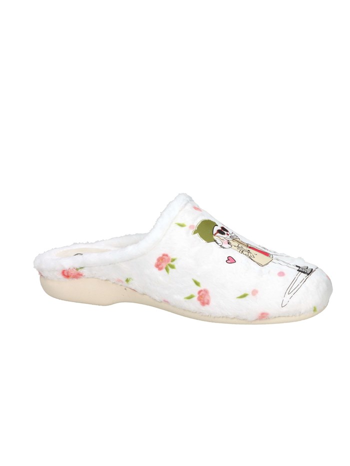 CIABATTA INVERNALE Z32141 BIANCO/ROSA