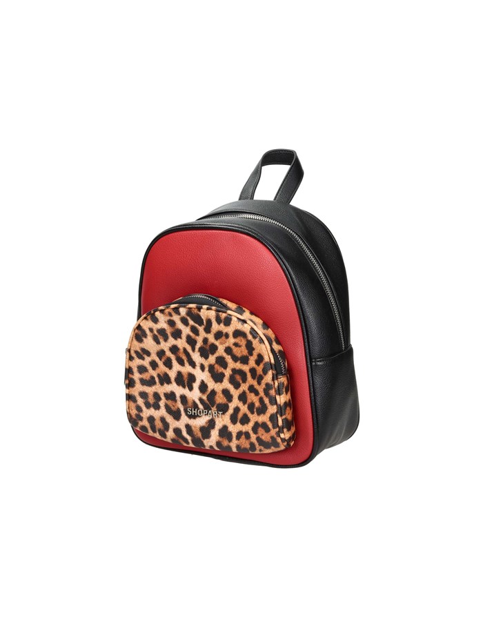 ZAINO SAAF241145 NERO/BORDEAUX