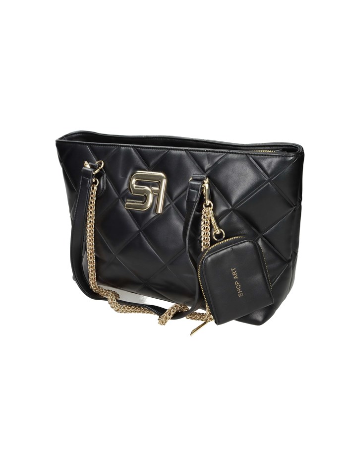 BORSA A SPALLA SAAS240815 NERO