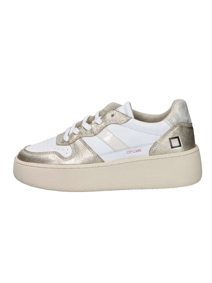 SNEAKERS BASSA W431-CP-LM-PL BIANCO/ORO