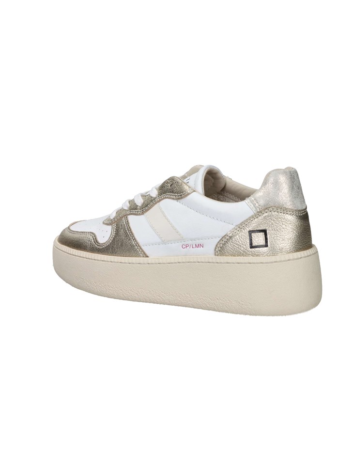 SNEAKERS BASSA W431-CP-LM-PL BIANCO/ORO