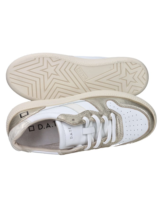 SNEAKERS BASSA W431-CP-LM-PL BIANCO/ORO
