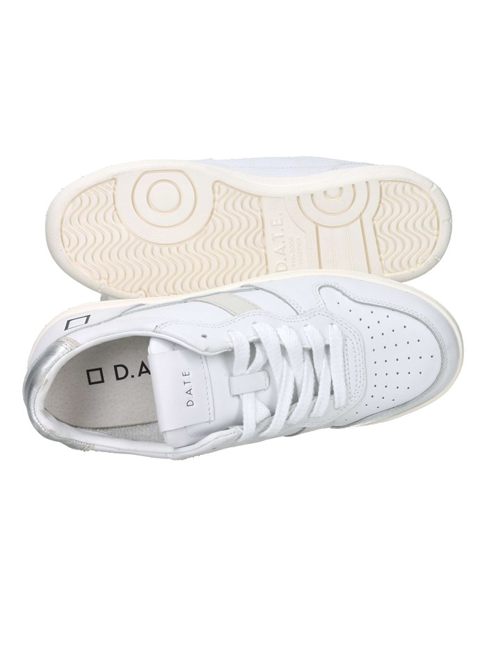SNEAKERS BASSA W431-C2-BA-WS BIANCO/ARGENTO