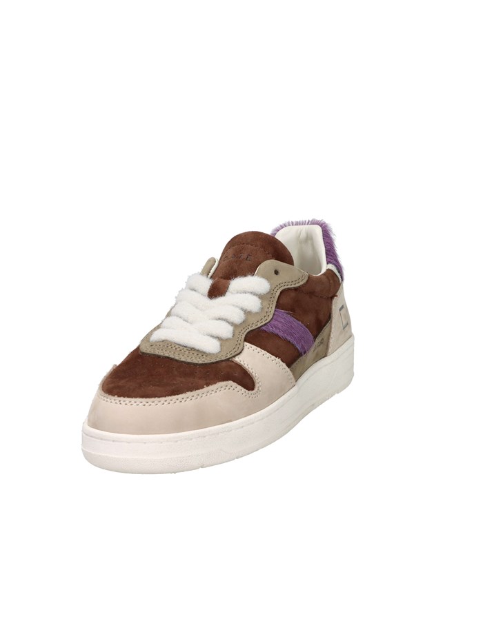 SNEAKERS BASSA W431-C2-CO-CH MARRONE